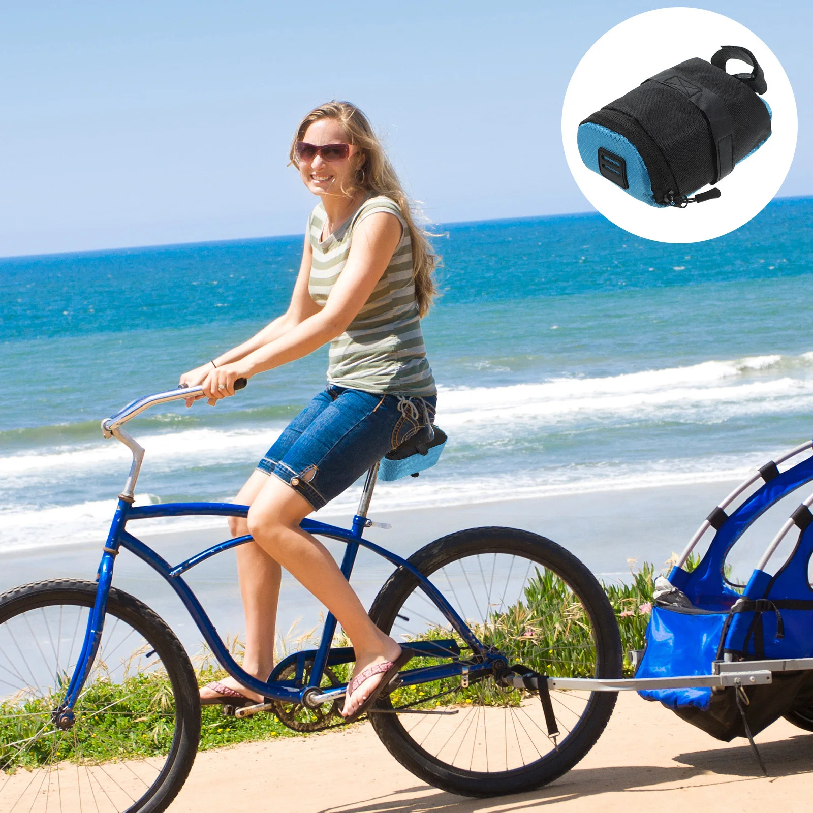 

seat bag Bike cycling bag saddle rear bag Cycling rear seat pannier saddle bag under seat packs tail pouch
