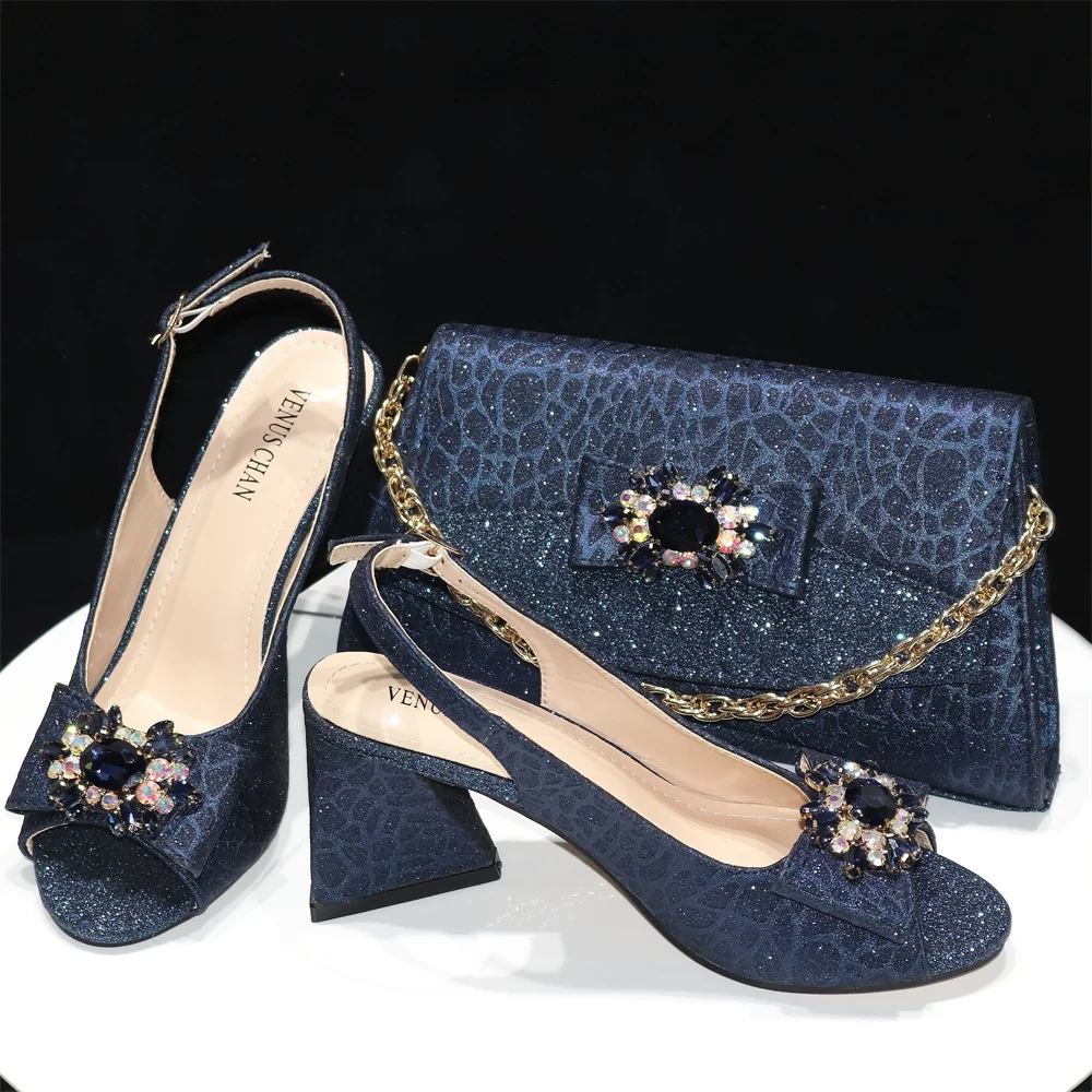 

Doershow fashion Women Shoes and Bags To Match Set Italy Party Pumps Italian Matching Shoe and Bag Set for Party shoes! HRE1-3