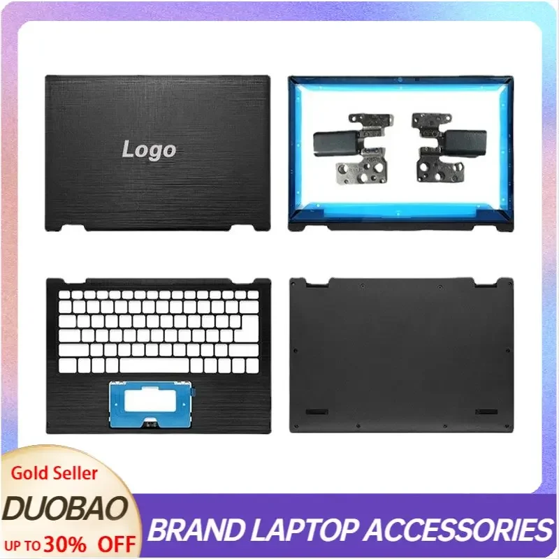 laptop habitacao tampa traseira superior lcd tampa traseira moldura frontal palmrest caixa inferior dobradicas pretas acer spin sp11133 n18h1 novo 01