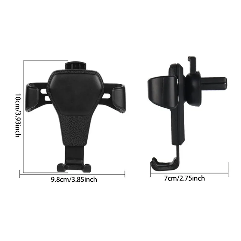 Fashion Car Interior Phone Holder Air Vent Clip Mobile Support Screen navigation Stand for Fiat 500 500x 500l Auto Accessories