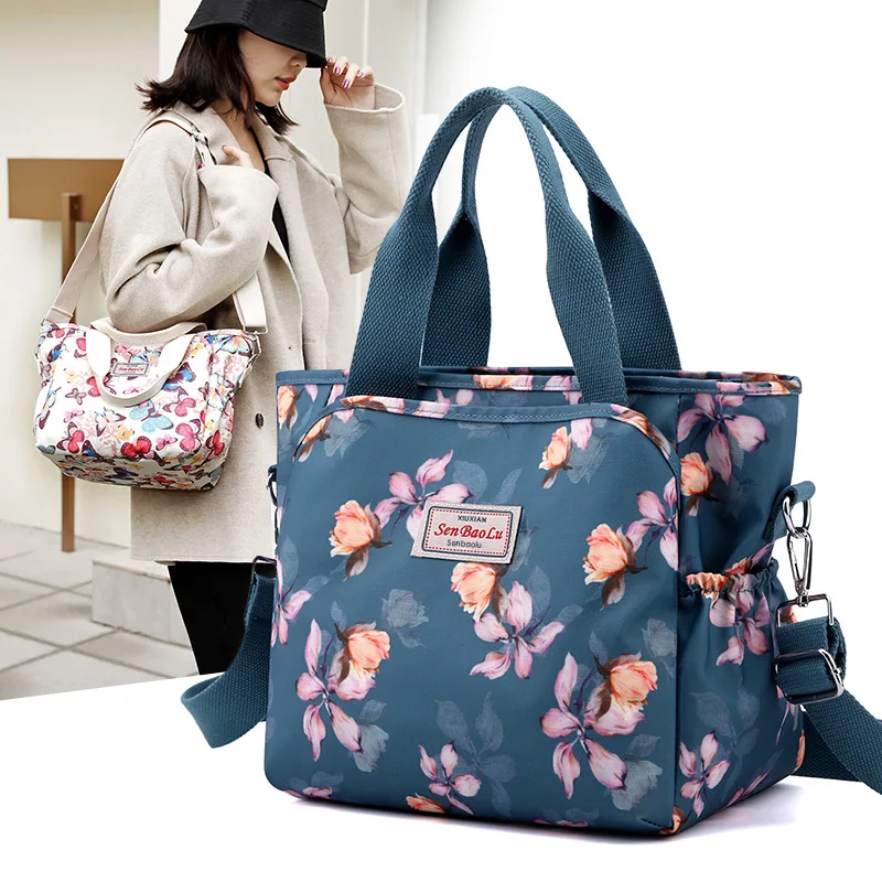 New Women Nylon Waterproof Messenger Bags For Lady Crossbody Shoulder Bag Casual Handbags High Quality Multifunctional