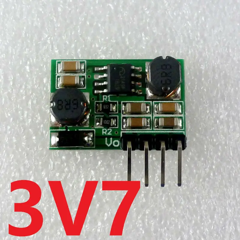 DD0603SA_3V7 2 In 1 0.9-6V to 3.7V Auto Buck-Boost Step-UP Step-Down DC DC Converter For 18650 Solar battery Toy Power Supply