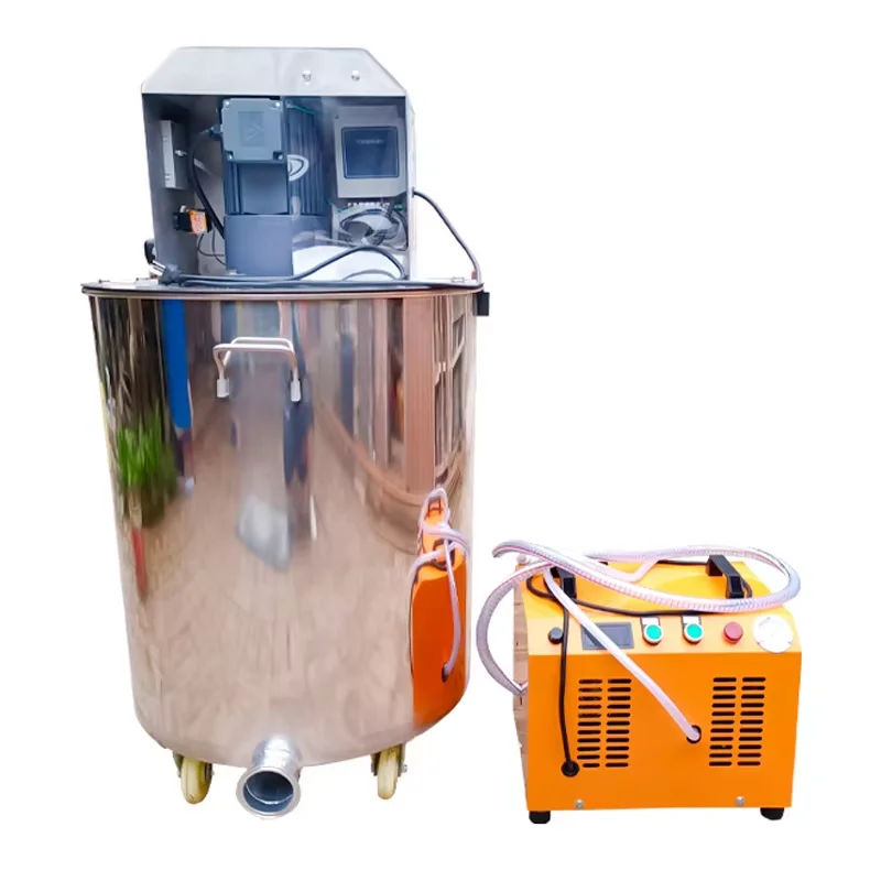 Portable Concrete Cement Foaming Machine Stainless Steel Concrete Mixing Bucket Automatic Foam Concrete Making Machine
