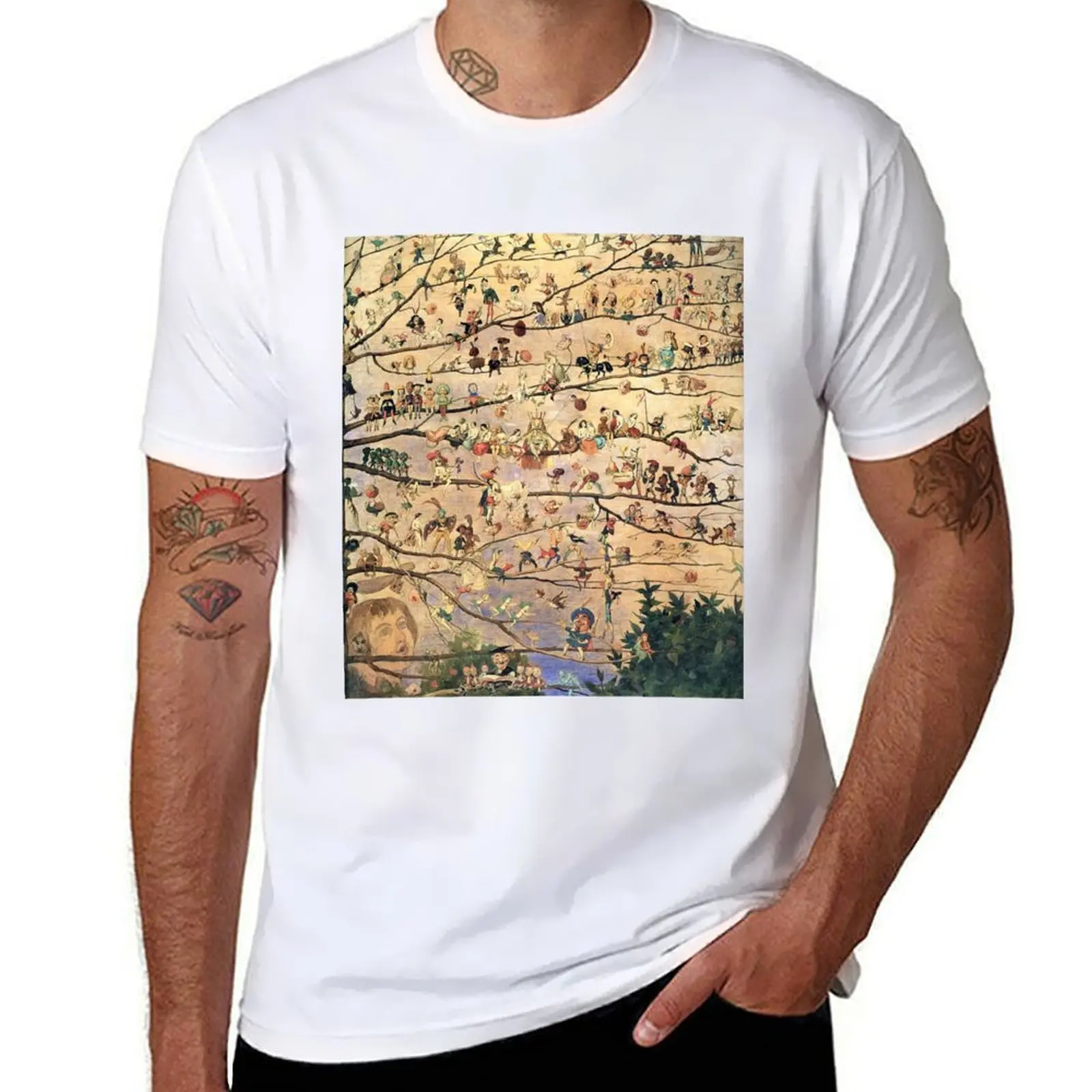 

Richard - Fairy The Tree Doyle T-Shirt Basic Short Sleeve T-Shirt for Men