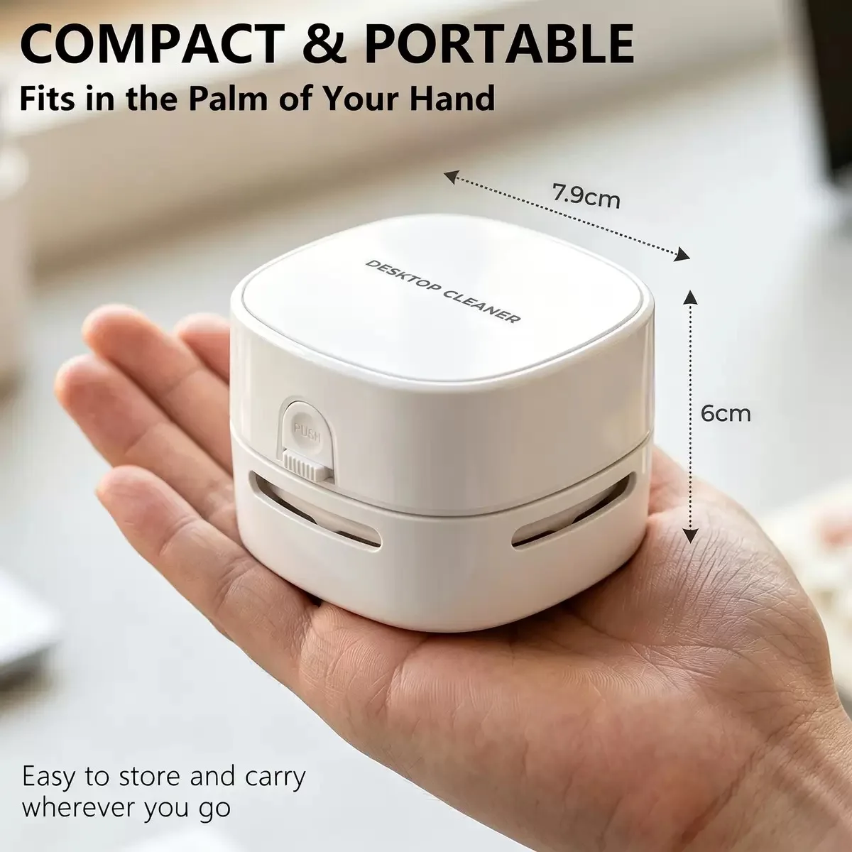 Mini Desktop Vaccum Cleaner Portable Handheld Clearning Robot Office Desk Dust Clearning Home Table Tools Home Table Sweeper