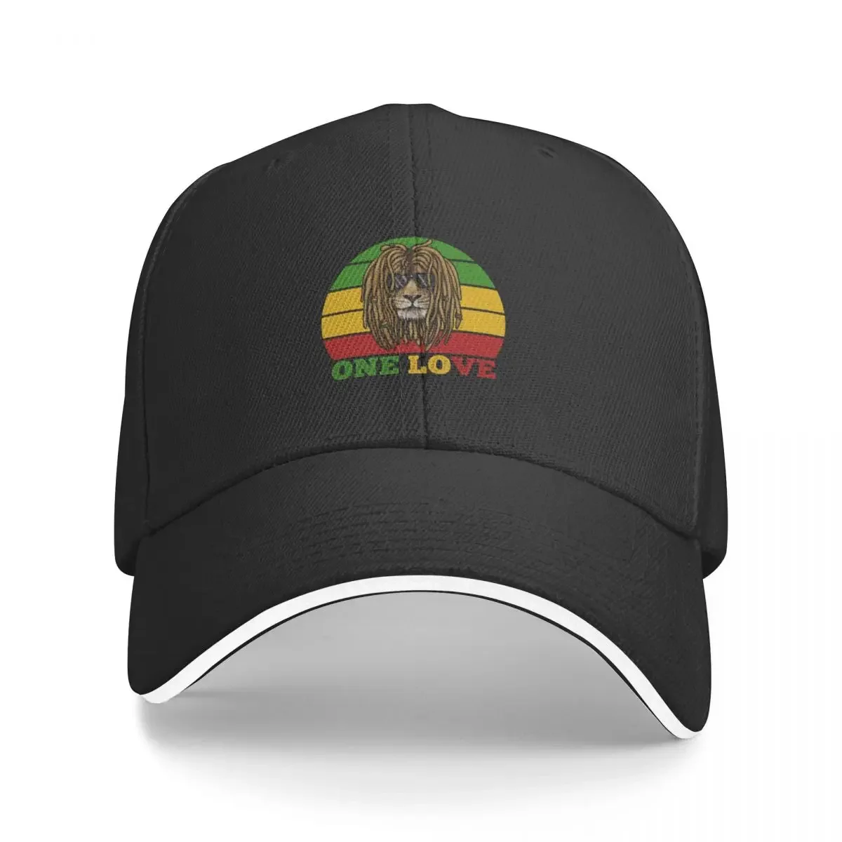 

Lion Dreadlocks, Rasta Love, Rastafarian Baseball Cap Streetwear Golf Cap Hats For Men Women's