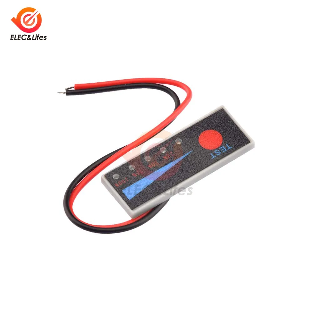 1S 2S 3S 4S 5S 6S 7S 3,7V-29,4V Lithium-Batterie Li-po Li-Ion Kapazität Anzeige Bord Power Display Lade Ladung LED Tester