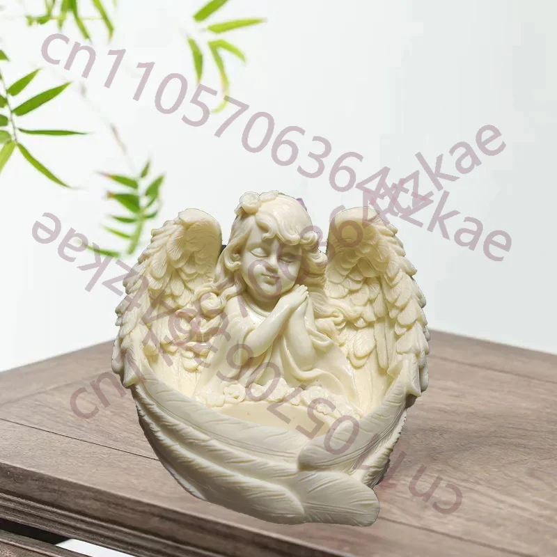 

Статуэтка ангела-девочки — милая декоративная статуэтка для дома, комнаты, рабочего стола, свадебного романтического декора, подсвечник