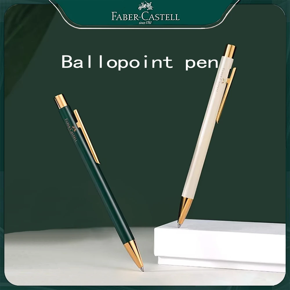 1PC New Faber-Castell Ballpoint Pen Metal Signing Pen High End Stationery Cute Stationery 0.7mm Business Office Supplies