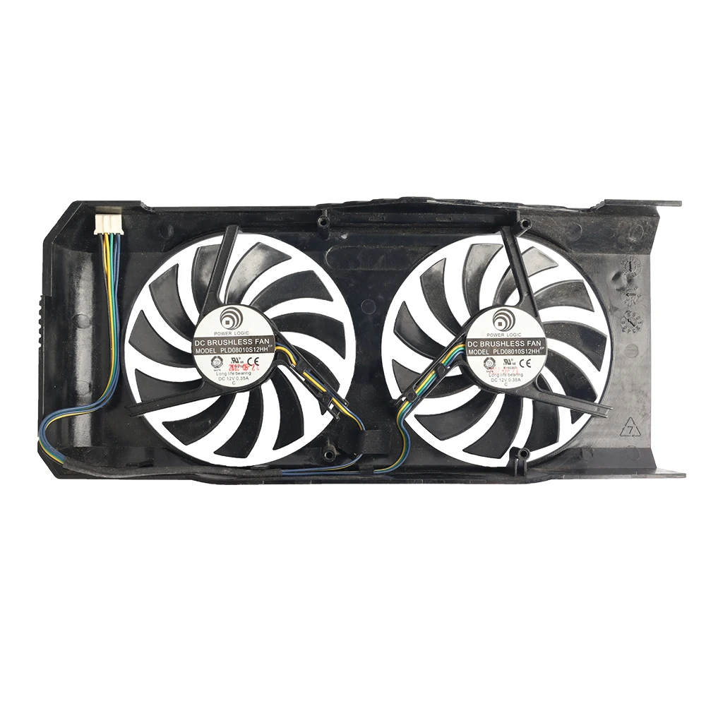 75MM PLD08010S12HH Video Card Fan For MSI N460 N560GTX V5 R7770-2PMD N460GTX+ M2D Graphics Card Cooling Fan