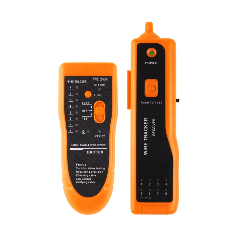 Digital Signal Network Cable Tester and Network Cable Phone Line Metal Line Finder Network Cable Locator Network Cable Finder