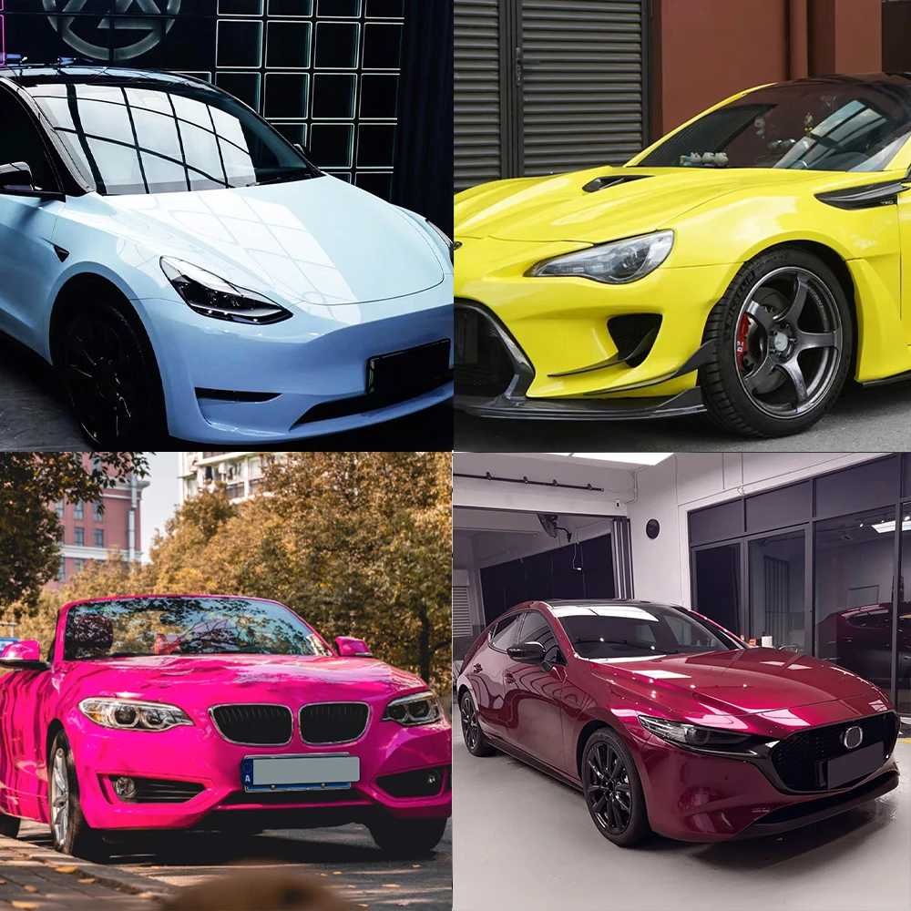 プレミアムPETビニールフィルム ラップロール 車両ボディラップ 