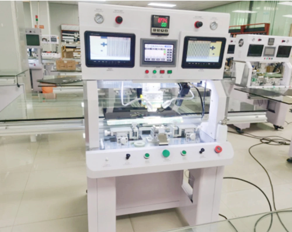 Silman ST-100SS COF ACF Bonding Machine For LCD TV Screen Display Repair Single Head Tab IC Bonding Machine