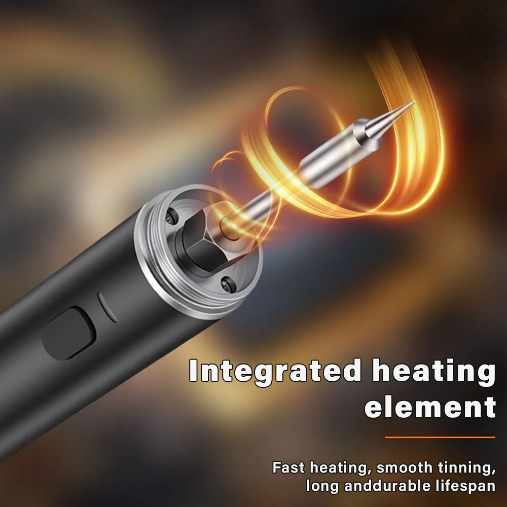 New USB Soldering Iron 5V Mini Convenient Adjustable Temperature Home Tools Diy Manual Radio Soldering Iron Set