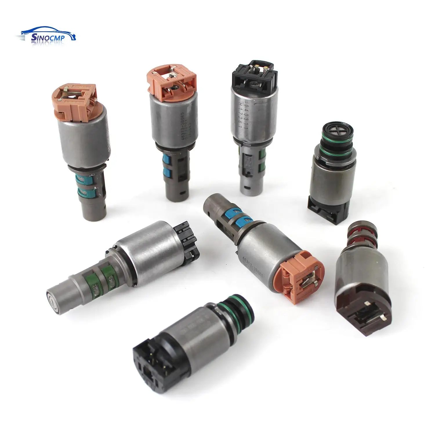 

8 PCS Transmission Solenoids Kit A6GF1 Fits For Hyundai Kia Car Part 46313-3B030 46313-3B000 46313-3B073 46313-3B075 46313-3B065