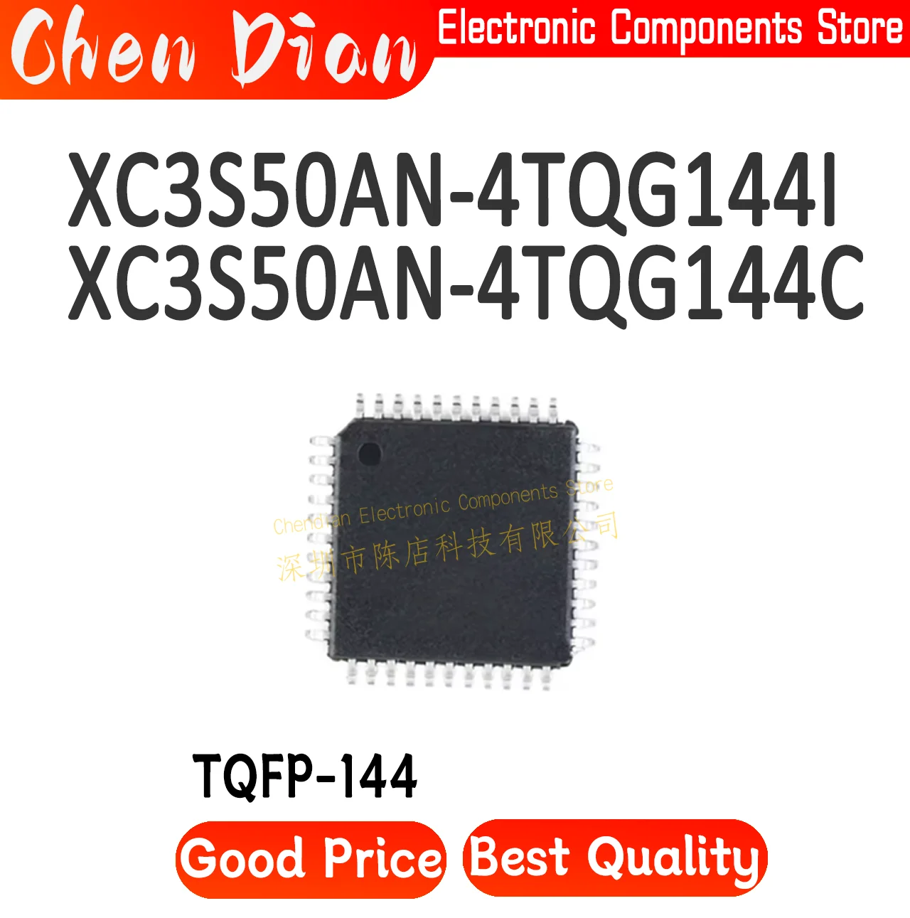 XC3S50AN-4TQG144I XC3S50AN-4TQG144C Package: TQFP-144 New Original Genuine