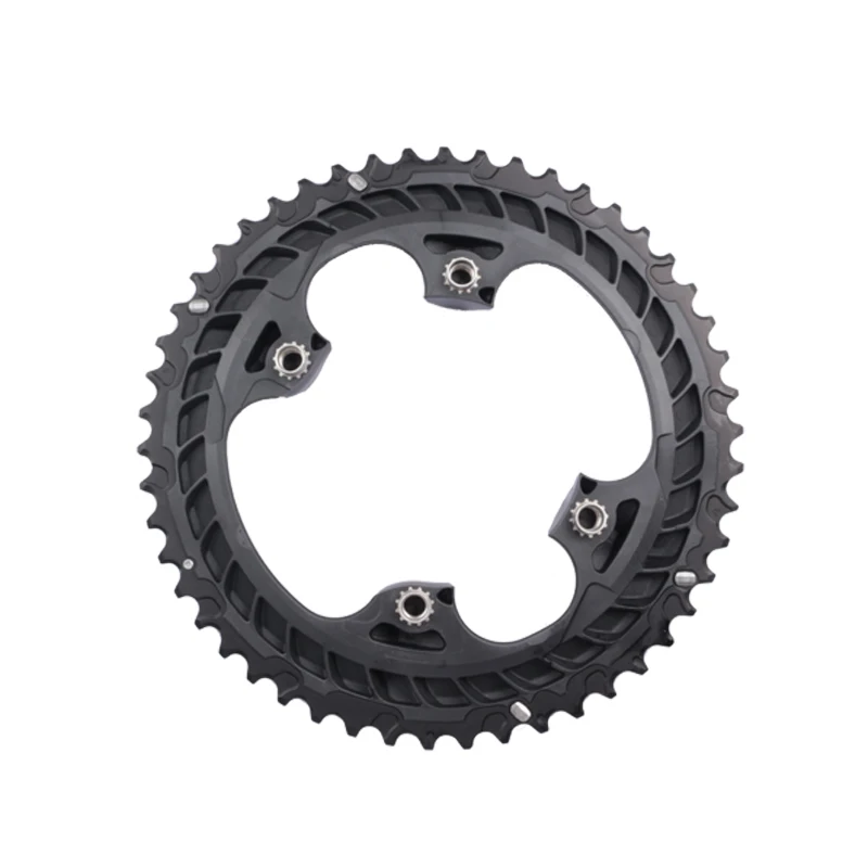 Shimano 105 R7100 Di2 Kurbelgarnitur Kettenblatt 12s für FC-R7100 R8100 34T/50T/50-34T Original Shimano – Detail 2