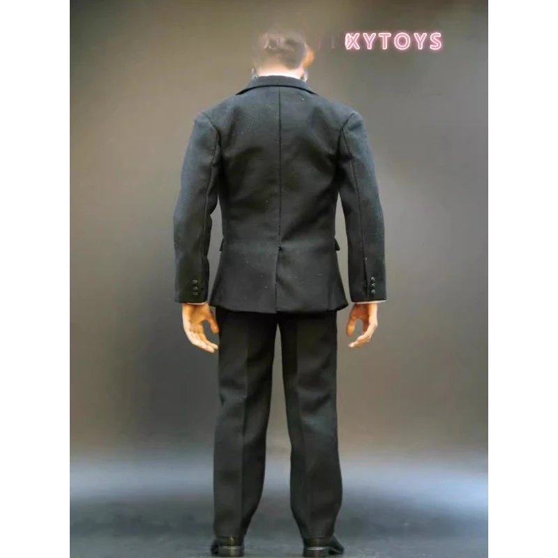 In Stock 1/6 Scale Male Figure Slim Fit Suit Western Suit Style for 12inch Soldier HT Zy Action Toy Body