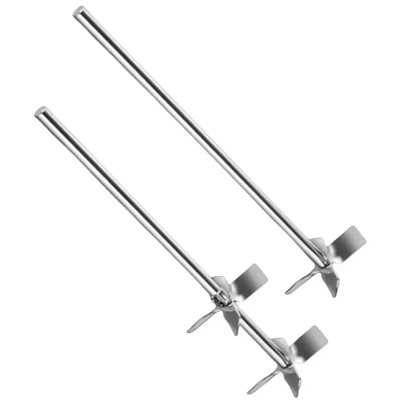 316 Stainless Steel One Cross Propeller Laboratory Scientific Research Mixer Rod Paddle Blade High Quality Mixing Equipment
