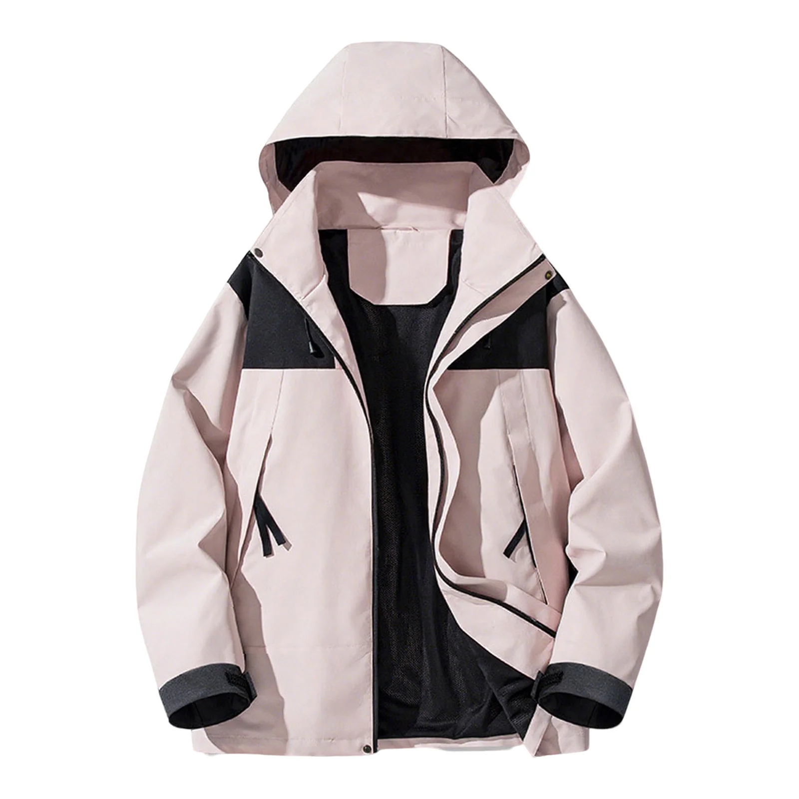 

Мужская весенне-осенняя модная уличная куртка с капюшоном, ветрозащитная водоотталкивающая повседневная дышащая куртка для пеших прогулок и альпинизма