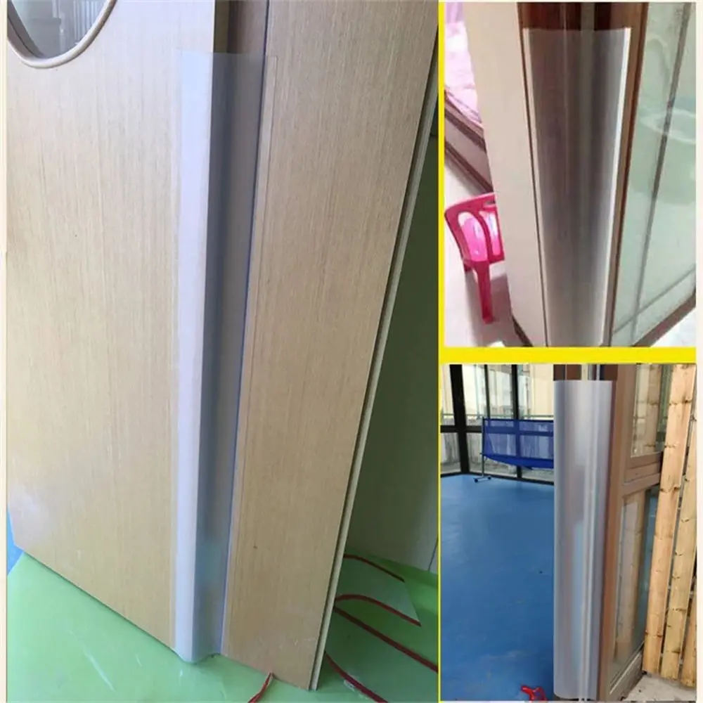 Anti-pinch Hand Sliding Doors Kindergarten Protector Baby Safety Guard Strip Door Seam Strip Door Hinge Guard Carmen Shield