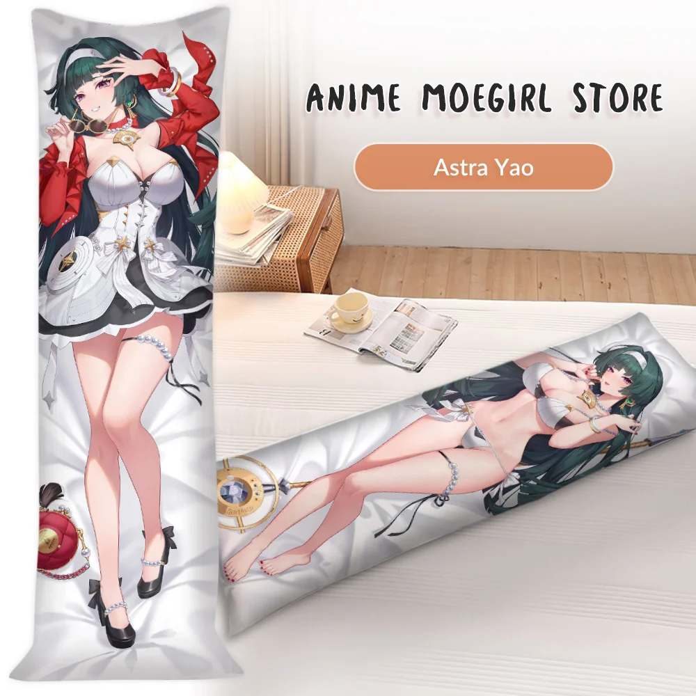 

Zenless Zone Zero Astra Yao аниме Dakimakura обнимающая наволочка для тела косплей подушка отаку наволочка двусторонняя печать