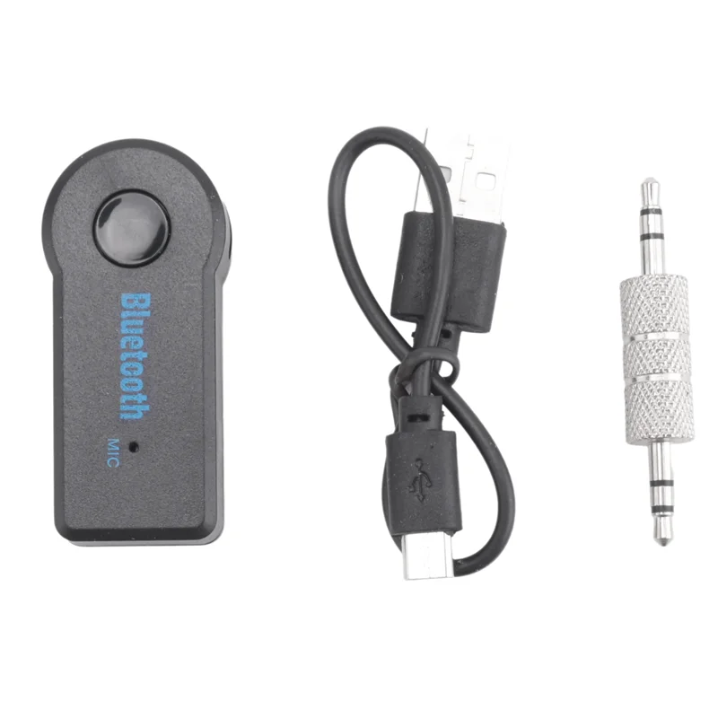 ممتاز 2 في 1 سماعة لاسلكية تعمل بالبلوتوث استقبال 3.5 ملم Aux الصوت الموسيقى محول مع وظيفة حر اليدين USB BT الاتصال #4