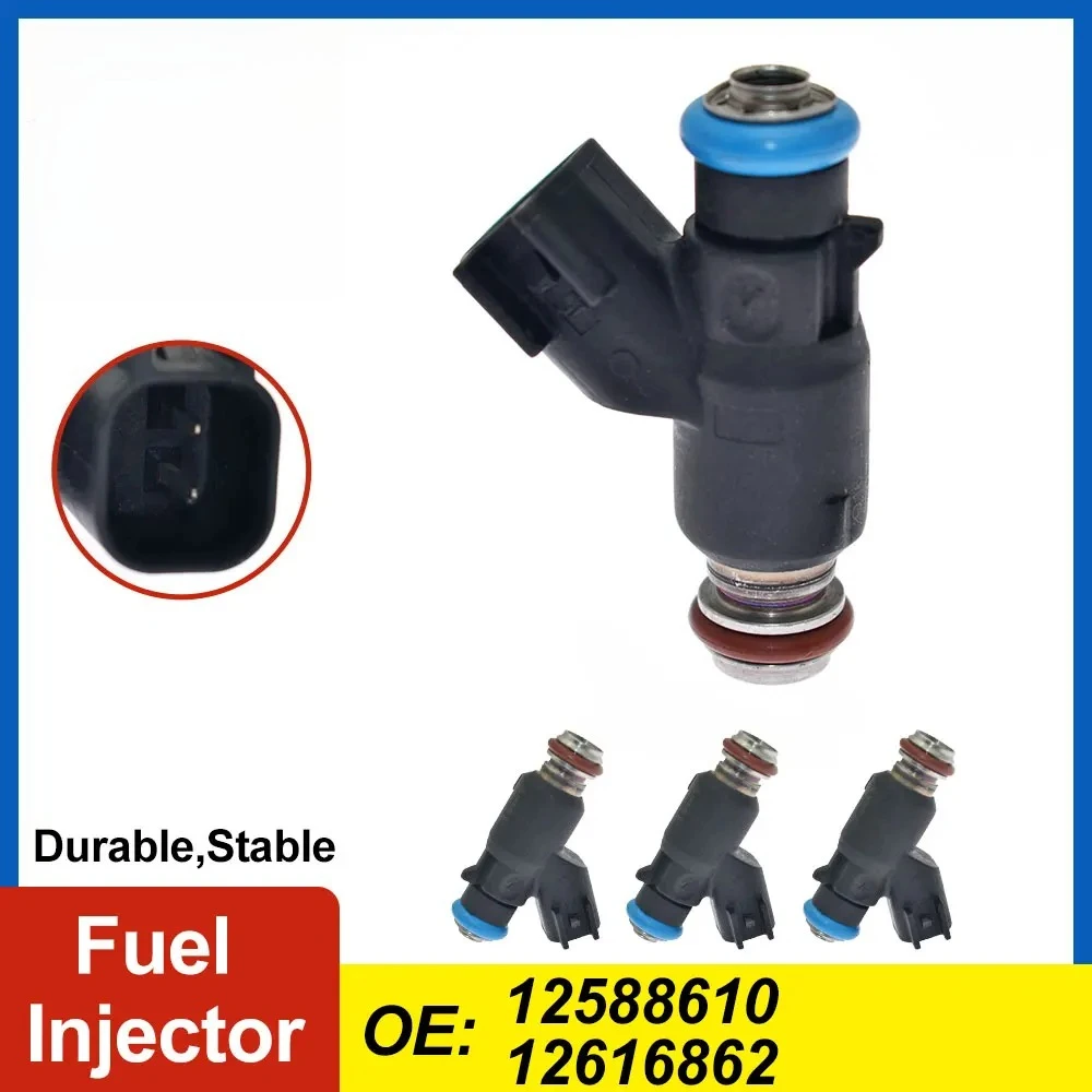 

1/4PCS Fuel Injector 12588610 12616862 Engine Nozzle for Impala Uplander Malibu Terazza Lucerne Montana Car Replacement