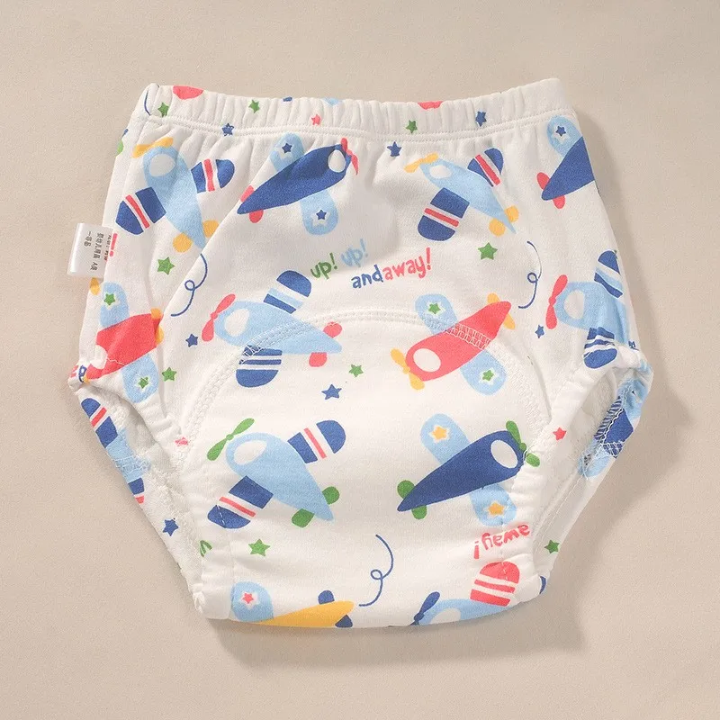Neugeborenen Training Hosen Baby Shorts Einfarbig Waschbar Unterwäsche BABY Junge Mädchen Tuch Windeln Mehrweg Windeln Säuglings Höschen – Detail 2
