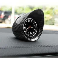 Car Interior Dashboard Ornament Clock SUV Car Console Car Watch Electronic Backlight Decor Accessories Mini Clock Accessories