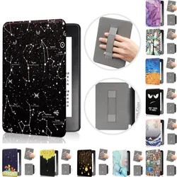 Case for Kindle Paperwhite 11th Generation 6.8 Inch 2021 Signature Edition With Hand Strap Ebook Auto Wake Sleep M2L3EK M2L4EK