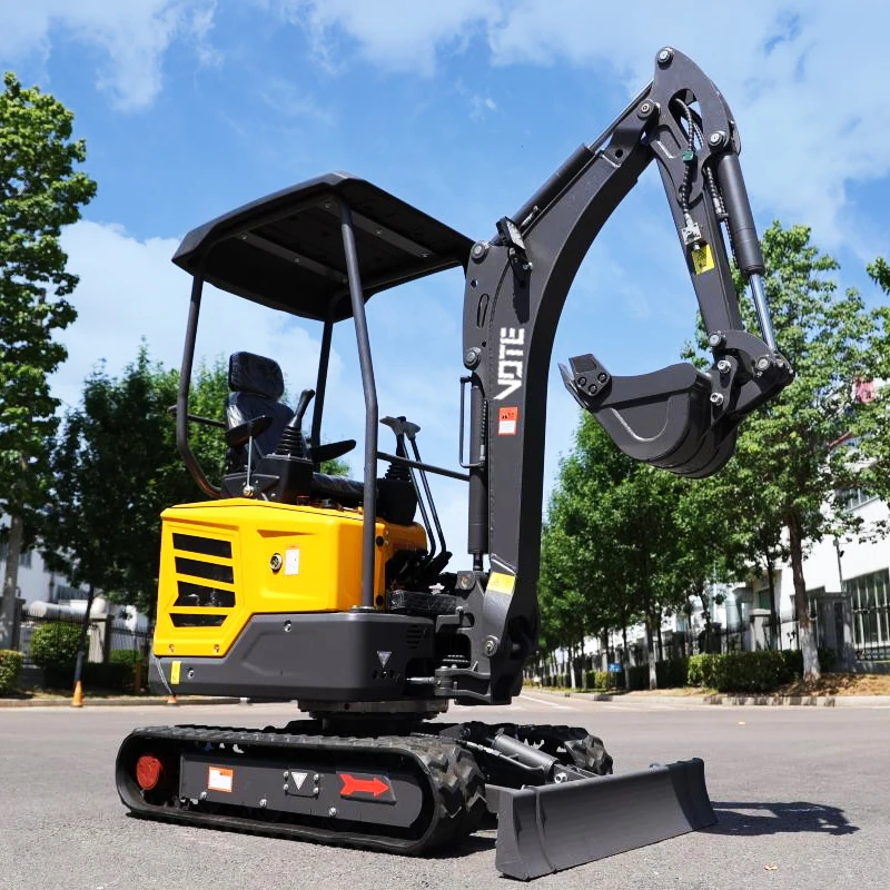 Mini Excavadora hidráulica pequeña, microexcavadora más pequeña, 2 toneladas, Envío Gratis, novedad