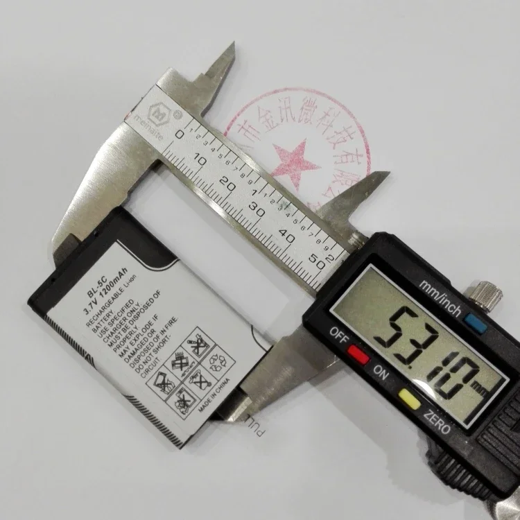 حار بطارية الهاتف المحمول BL5C SAST بلوتوث بطاقة التوصيل مكبر صوت صغير راديو مجلس سعة كبيرة 3.7 فولت بطارية ليثيوم