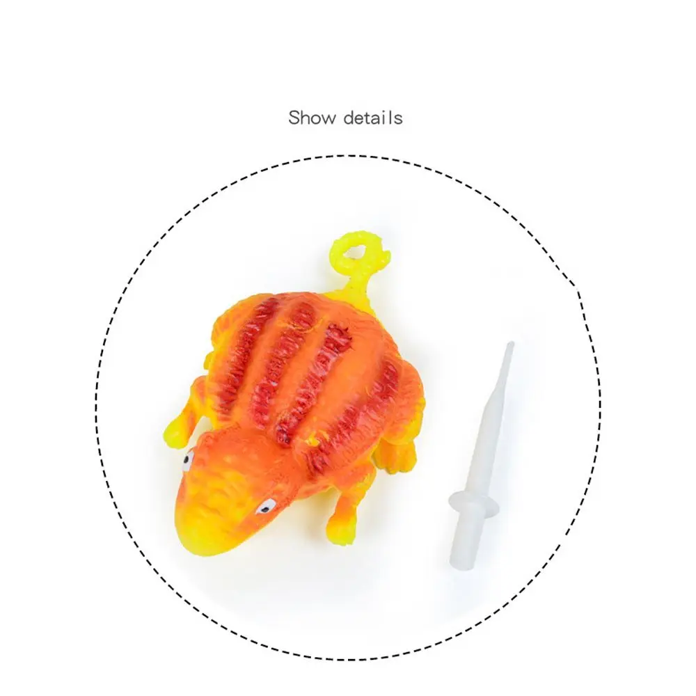 Blow Off TPR drôle soulagement du Stress enfant anxiété Animal jouet ballon soufflant dinosaure presser balle