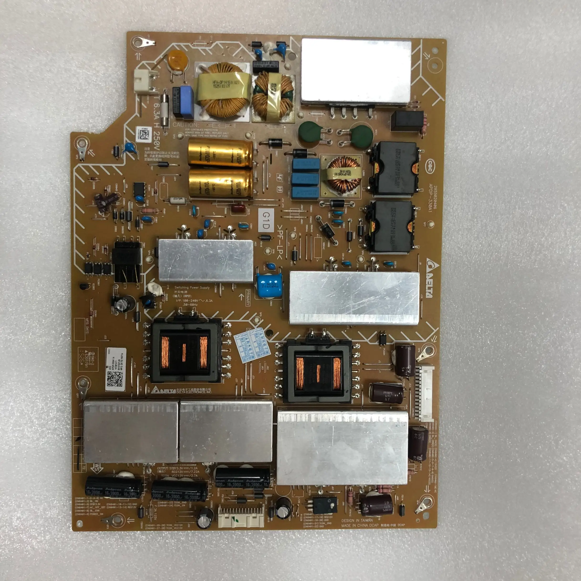 

Original KD-65X9000C power board APDP-330A1 2955020406