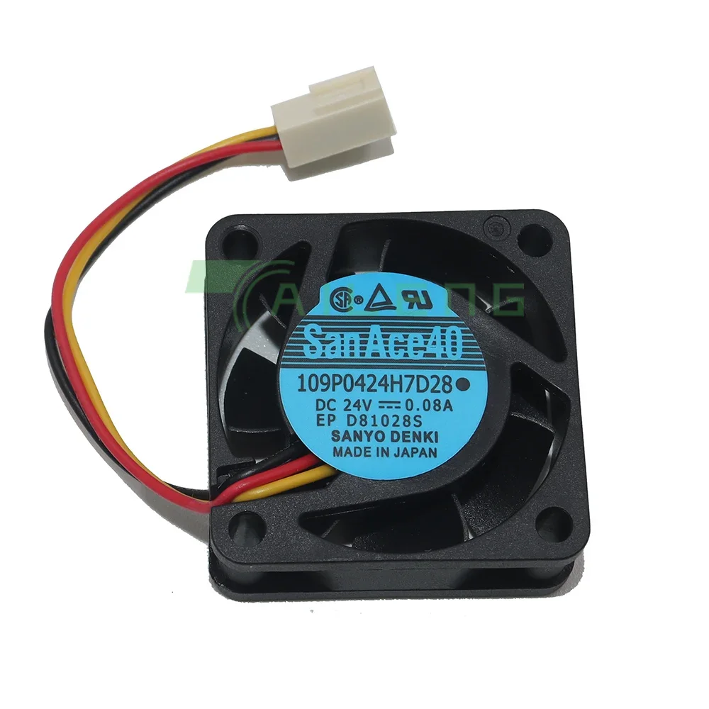 For Sanyo 109P0424H7D28 P/N: A90L-0001-0441/39  4015 Cooling Fans DC24V 0.08A server fan