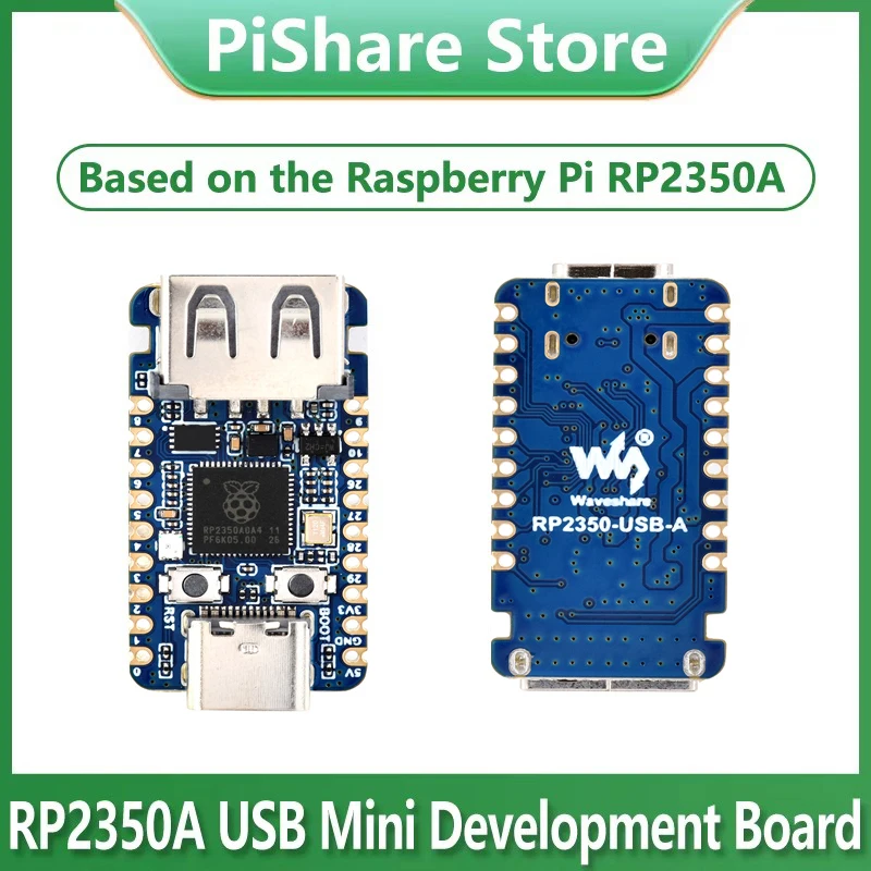 Raspberry Pi Pico 2 RP2350 USB A Mini Development Board RP2350A Chip Dual-Core