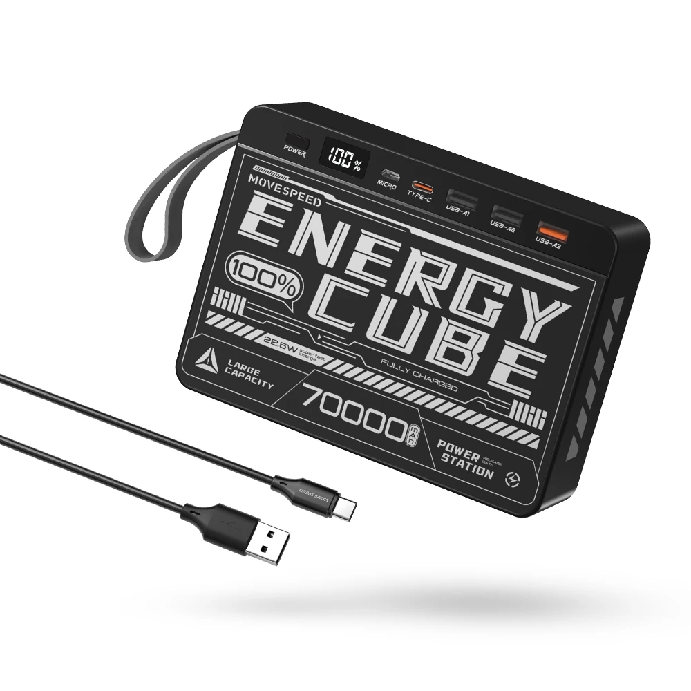 MOVESPEED Z70 70000mAh Power Bank Portable External Battery Charger Power Station