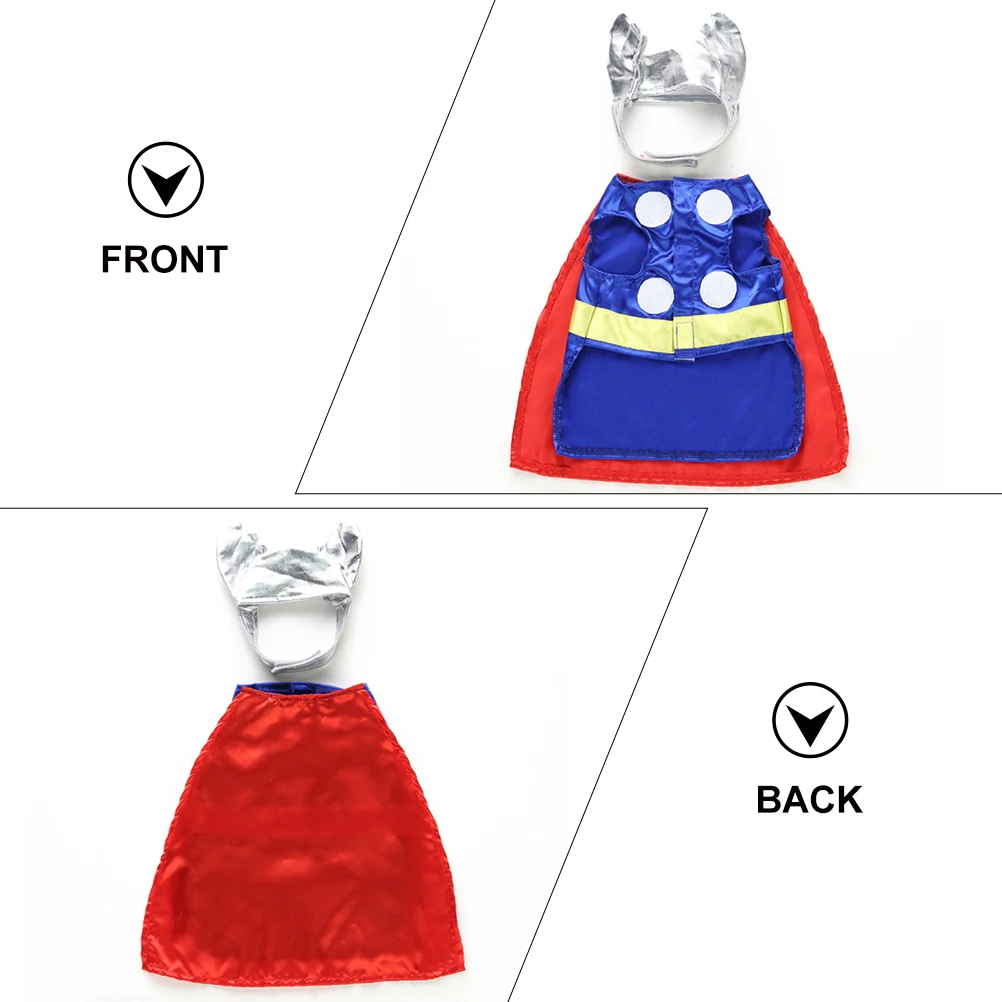 

1 Set Of Dog Pet Outfit Halloween Party Cosplay Clothes Xl Size High Quality Polyester Funny Decorative For Dogs Skin-Friendly