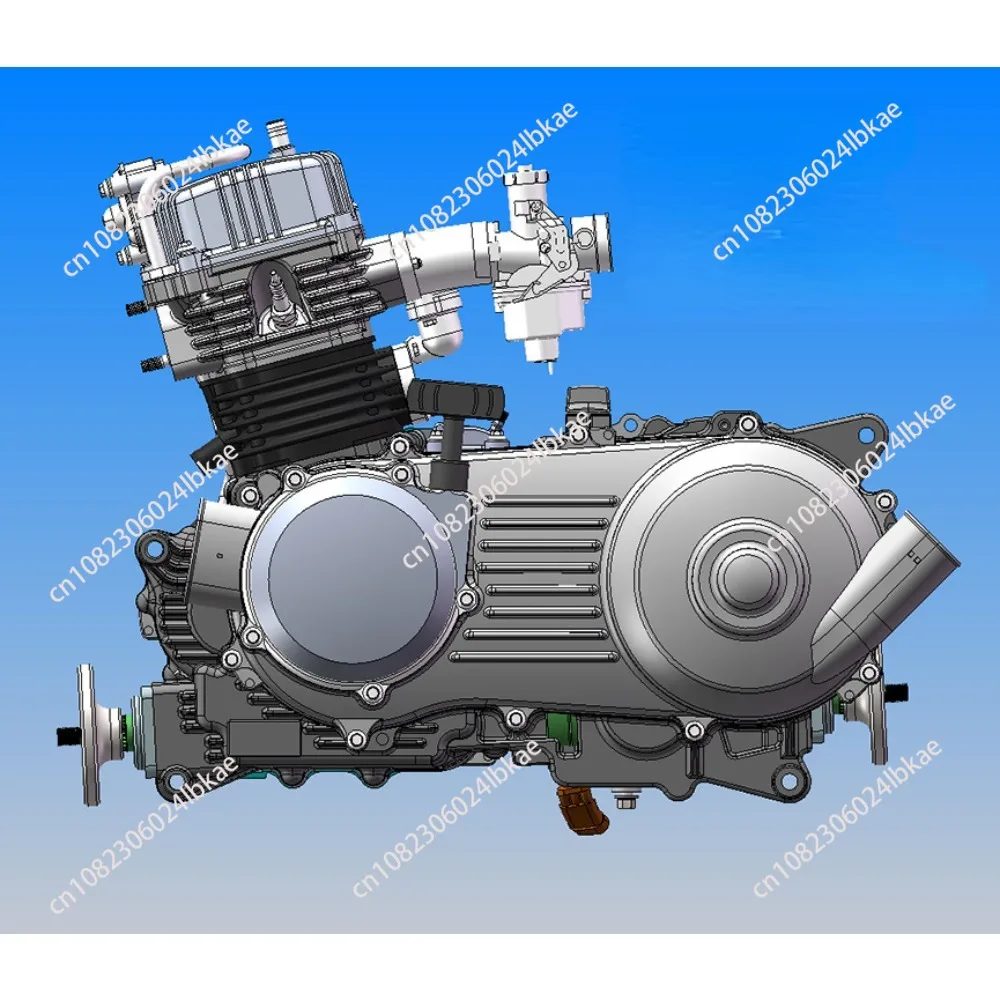 Four-Wheel Drive Shaft Engine Suitable for Lingying 600cc ATV Air Cooling 250