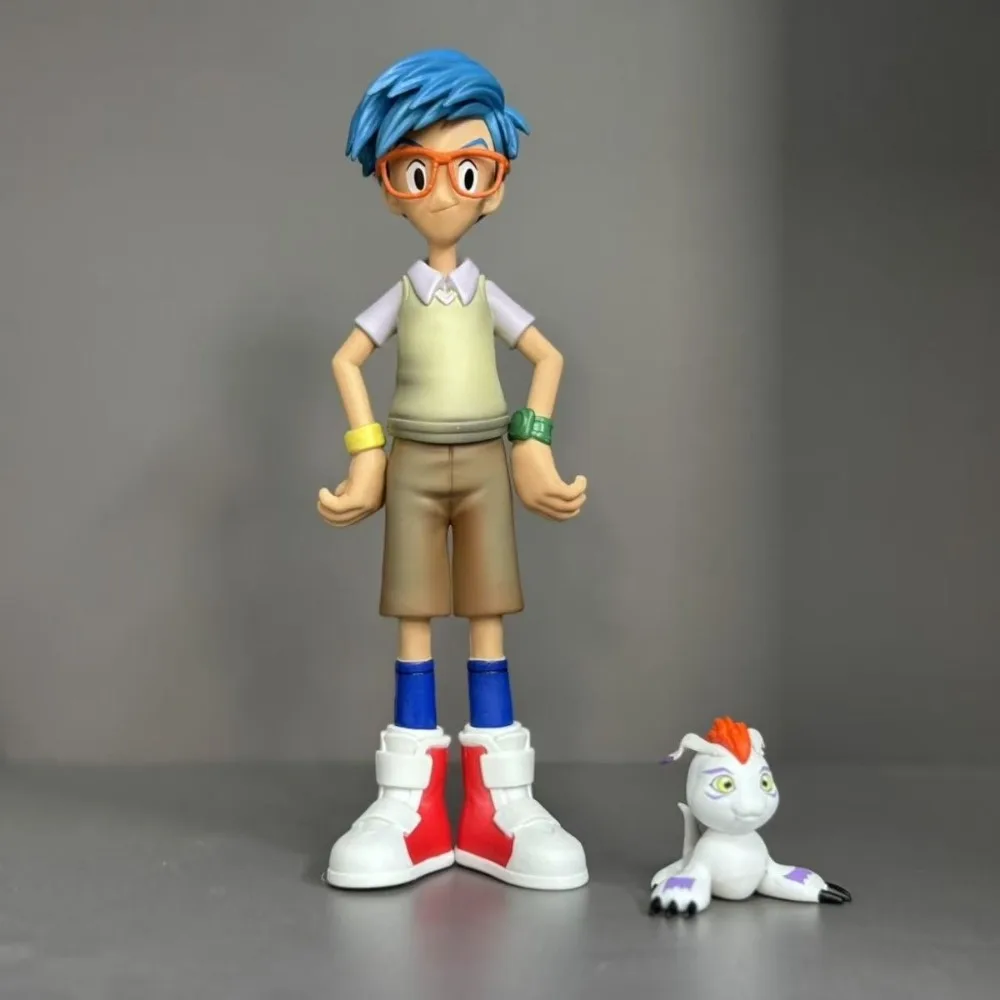 アニメデジモンアドベンチャー城戸ジョーフィギュアガブモンアクションフィギュア PVC 像コレクションモデルのおもちゃギフト