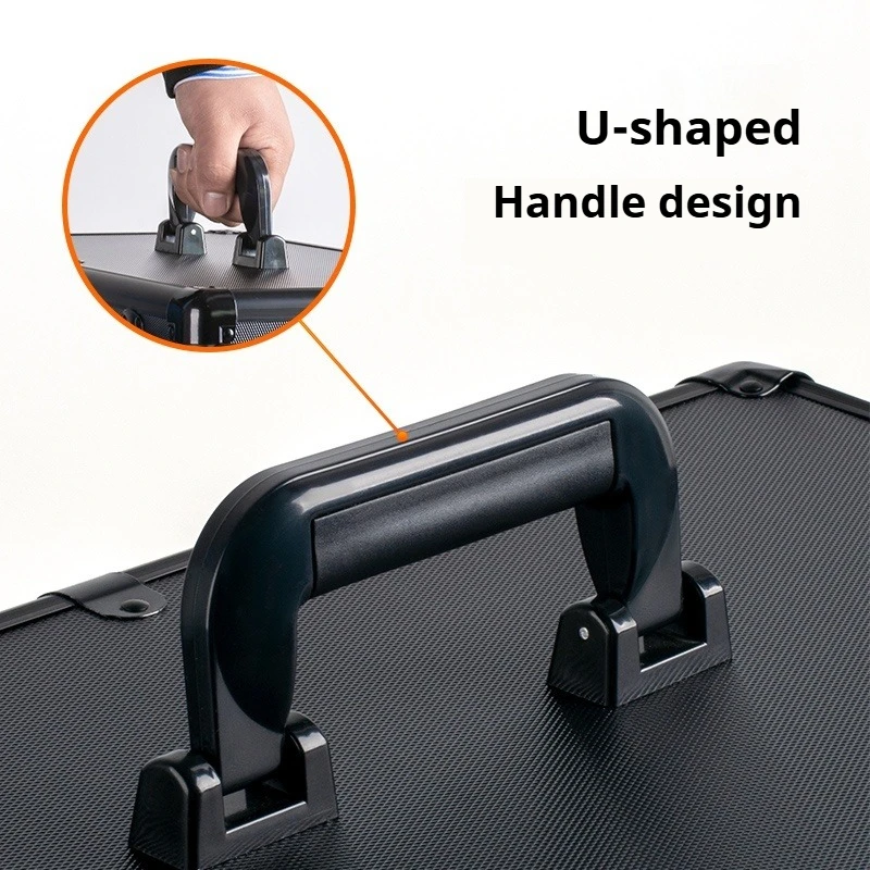 حافظة حماية القرص الصلب MAIWO لمحرك الأقراص الصلبة SATA / SAS / IDE مقاس 3.5 بوصة مع قفل أمان ووسادة توسيد صندوق تخزين HDD حقيبة #4