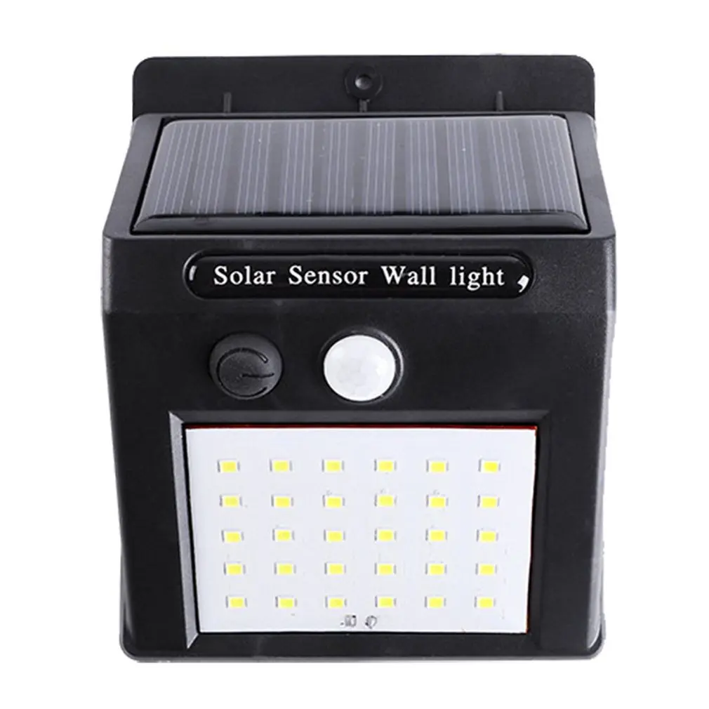 Durable Practical Waterproof 30 LED Solar Power PIR Motion Sensor Garden Wall Light Outdoor Home Light