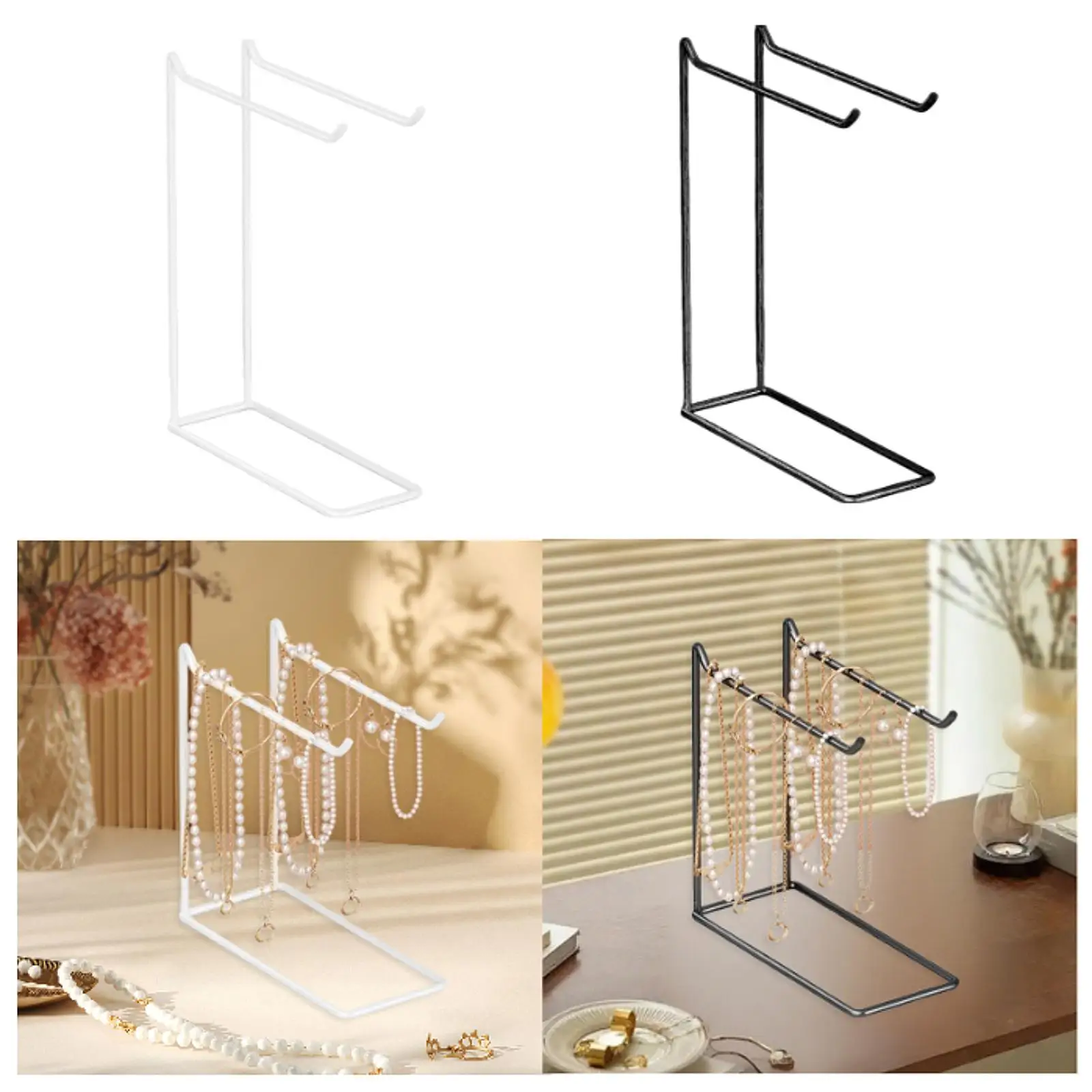 

Jewelry Display Stand Lightweight Fashion Tabletop Organization Jewelry Organizer for Trinkets Keychains Rings Headband Pendants