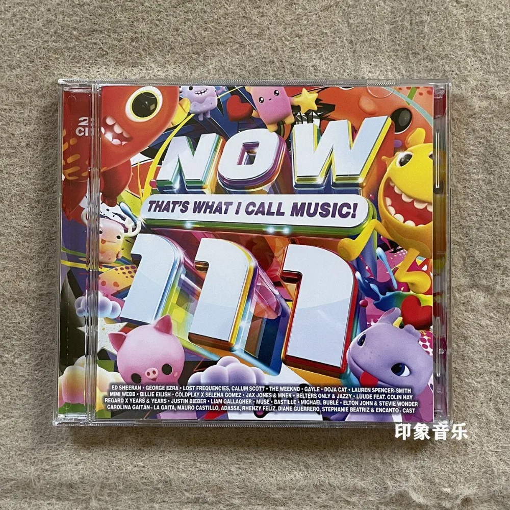 

Now Thats What I Call Music 111 2CD Various Artists Top Pop Hits 2025 2026 Chart Singles Collection Sealed New Import