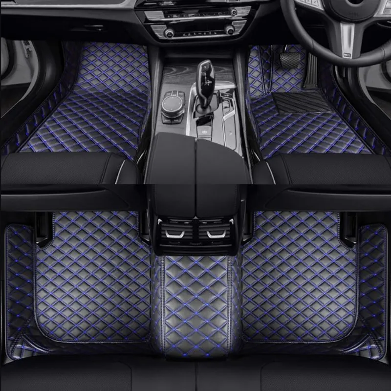 

Специальные автомобильные коврики на заказ для Toyota Land Cruiser 200 с правым рулем, 5 мест 2021-2007, водонепроницаемые ковры для LC200 2017