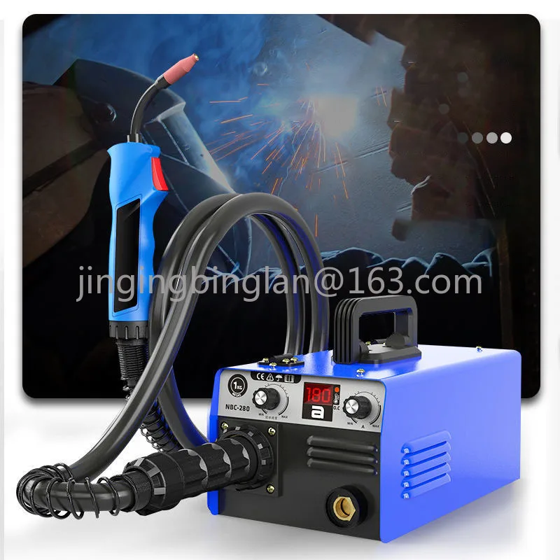 NEW gas welding Carbon dioxide gas shielded welding machine integrated machine small two welding machine home gas-free