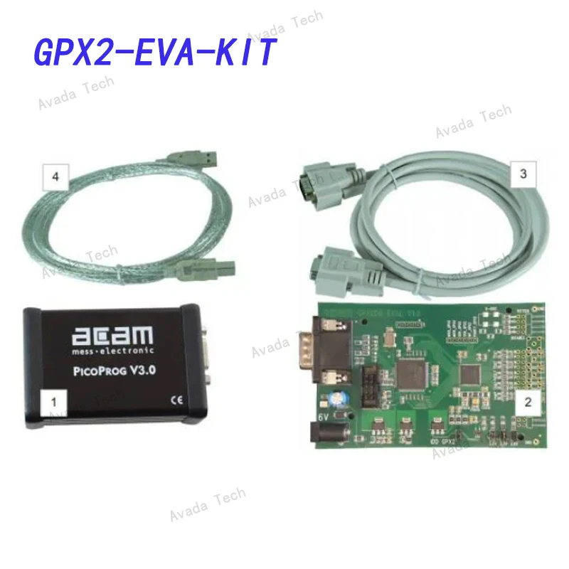 Avada Tech GPX2-EVA-KIT Data conversion IC development tool