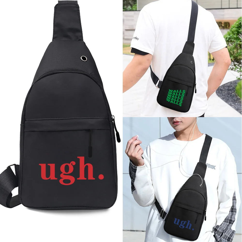 Men Waist Bag Pack Purse Casual Large Phone Belt Bag Pouch Women's Canvas Travel Phone Bag Fanny Banana Bag Hip Walls Series