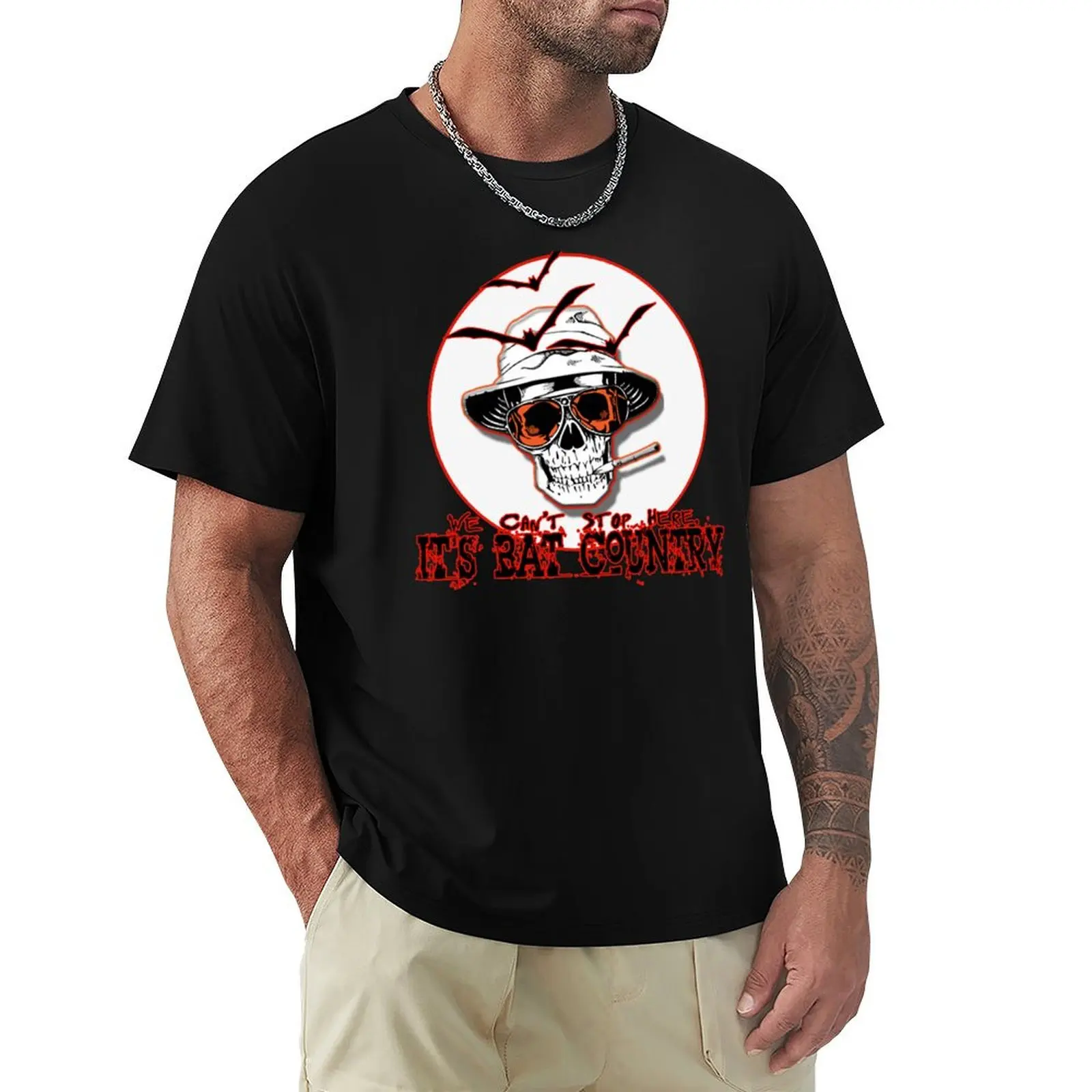 

Bat Country T-Shirt Simple Graphic Design T-Shirt